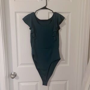 Dark Green Bodysuit